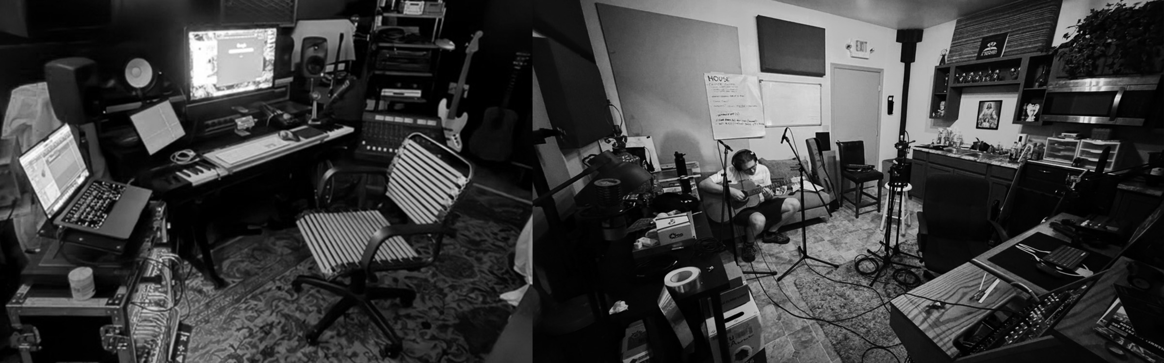 The Atomic Oak garage studio